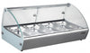 Combisteel Countertop Heated Food Display Merchandiser 4 x 1/3GN - 7487.0135 Heated Counter Top Displays Combisteel   
