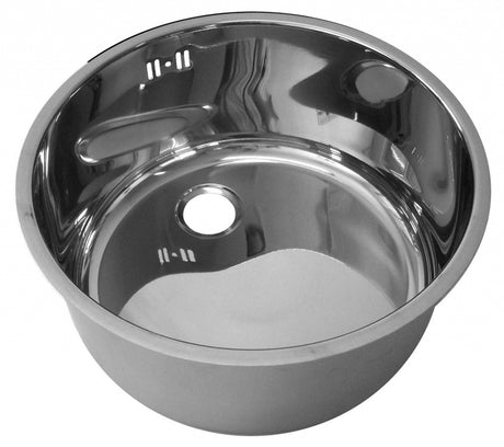 Combisteel Commercial Stainless Steel Round Inset Sink Bowl 300mm - 7493.0035 Inset Sink Bowls Combisteel   