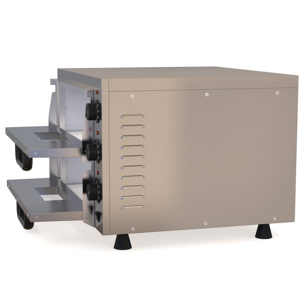 Empire Compact Twin Deck Electric Pizza Oven - EMP-PC-2M Twin Deck Pizza Ovens Empire