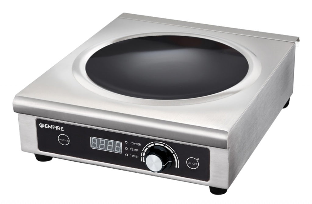 Empire Heavy Duty Induction Wok Hob Cooking Top 3kw - EMP-BT-500D Induction Hobs Empire
