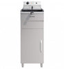 Empire 12L Single Tank Electric Floor-Standing Fryer – 3kW Commercial Deep Fryer | EMP-FSEF-12S Freestanding Electric Fryers Empire