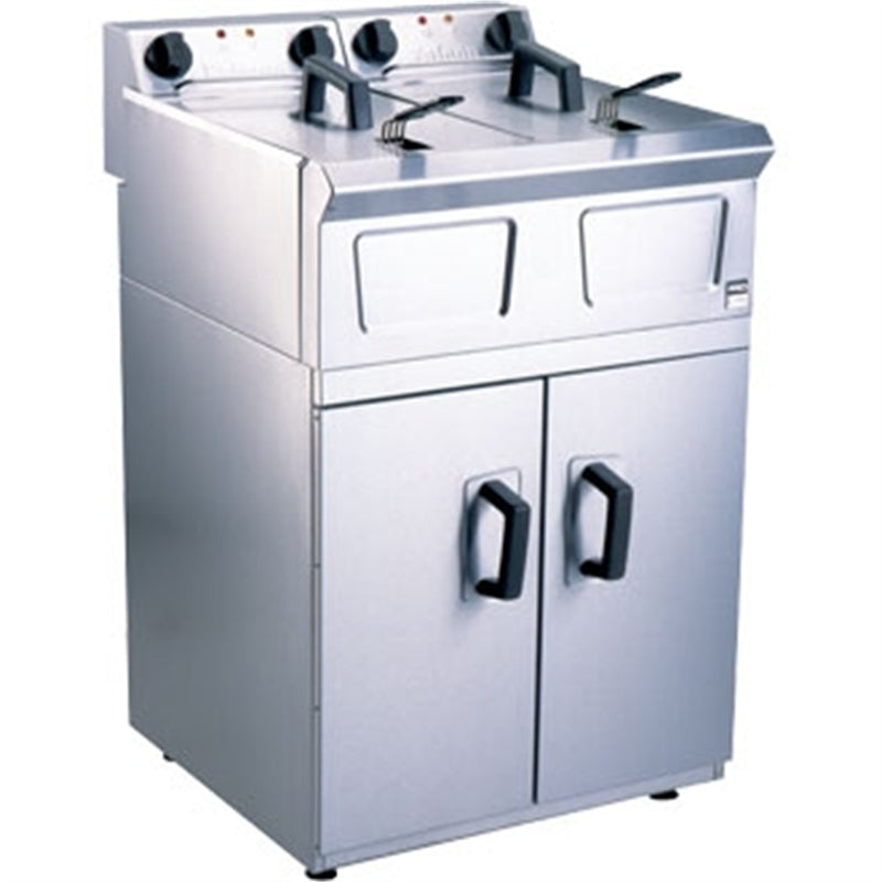 Falcon Pro-Lite Free Standing Double Electric Fryer LD48 Freestanding Electric Fryers Falcon