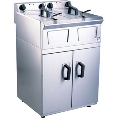 Falcon Pro-Lite Free Standing Double Electric Fryer LD48 Freestanding Electric Fryers Falcon