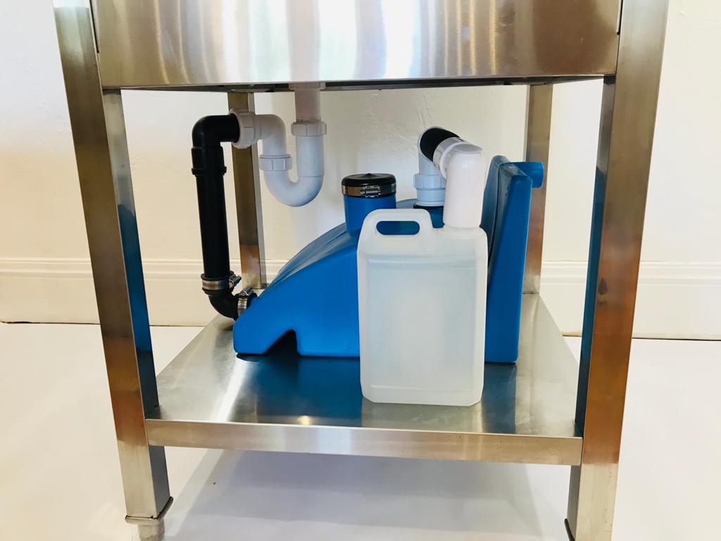 Empire Grease Guzzle HDPE 12 Litre Mini Automatic Grease Trap - P-P12AUTO Poly HDPE Grease Traps Empire