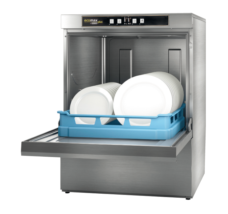 Hobart Ecomax Plus F503/S Dishwasher with Water Softener Dishwashers HOBART
