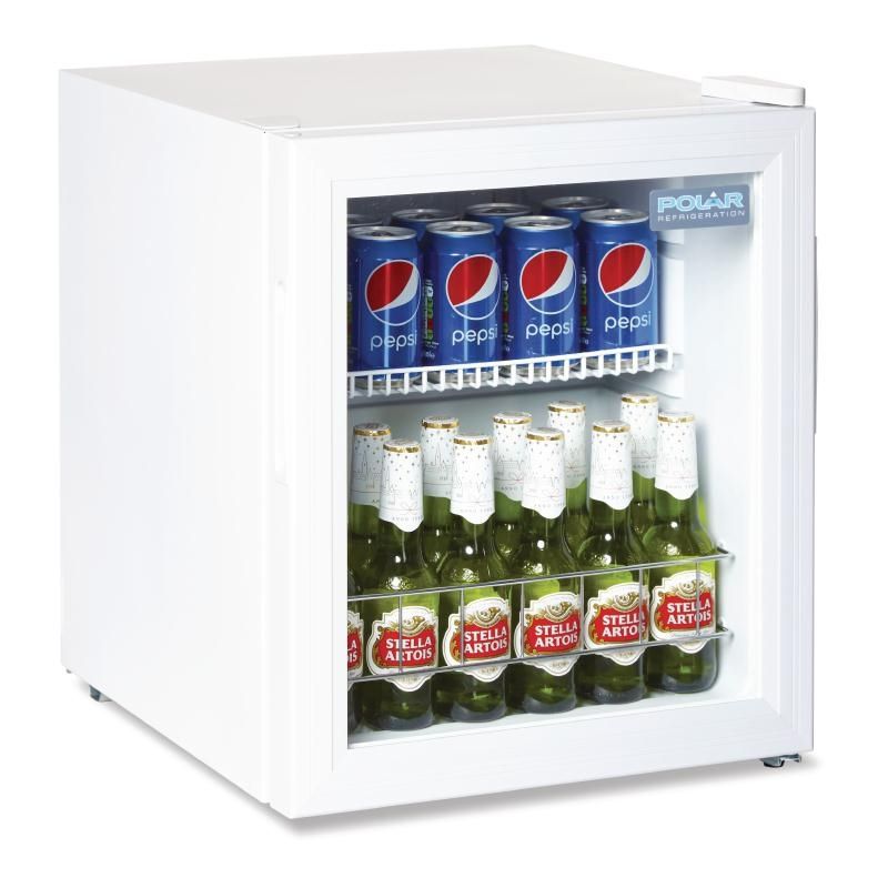 Polar Counter Top Display Fridge 46 Ltr - DM071 Minibars Polar   