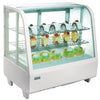 Polar Countertop Refrigerated Merchandiser White 100 Ltr - CC666 Refrigerated Counter Top Displays Polar   