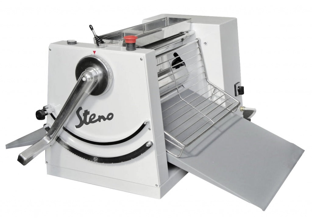 Steno Countertop Dough Sheeter 500mm Wide Non Moving Belt - ML01B Dough & Pastry Sheeters Steno