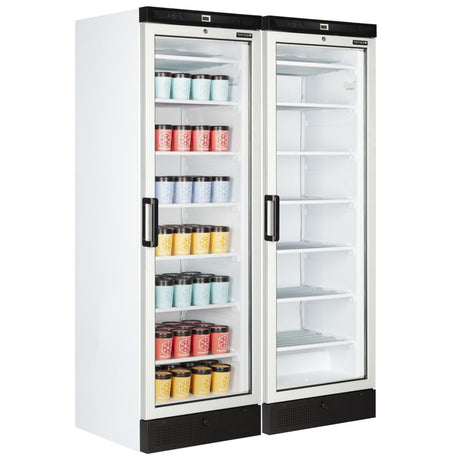 Tefcold Glass Door Display Freezer - UFFS370G Refrigeration Uprights - Single Door Tefcold   