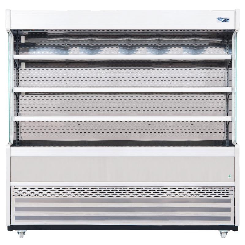 Williams Gem 1856mm Slimline Multideck Stainless Steel with Nightblind R180-SCN Refrigerated Merchandisers Williams Refrigeration