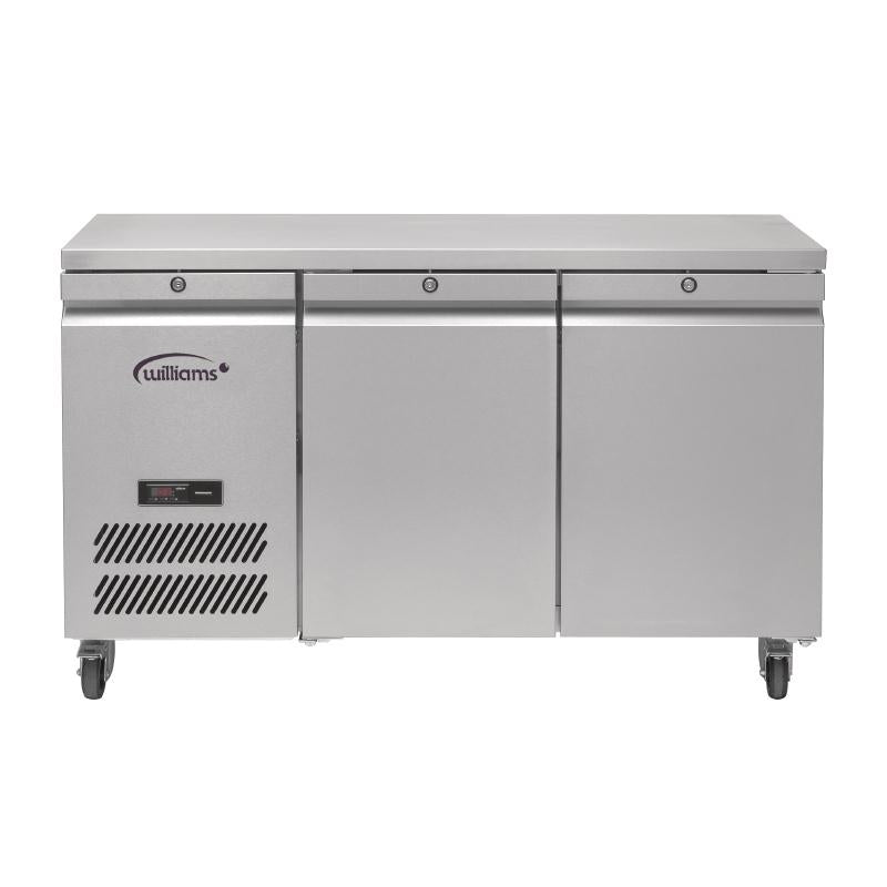 Williams Jade 2 Door 374Ltr Counter Freezer LJC2-SA Refrigerated Counters - Double Door Williams Refrigeration