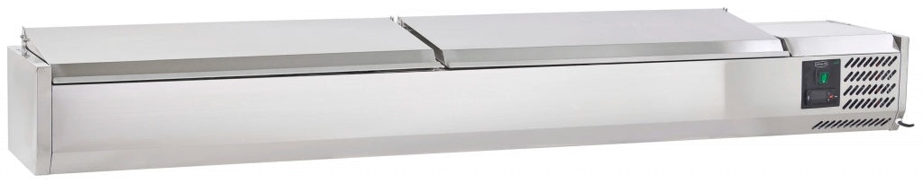 Sterling Pro Cobus Topping Well Stainless Steel Lid 10 x GN1/4 - SPT2000-330-SS VRX Topping Units Sterling Pro