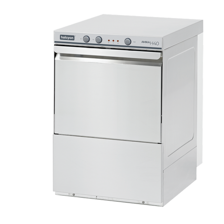 Maidaid Halcyon Amika Undercounter Glasswasher with Drain Pump - AMH40D Glasswashers Maidaid Halcyon