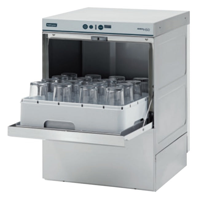 Maidaid Halcyon Amika AMH50 Undercounter Glasswasher with Rinse Aid - AMH50 Glasswashers Maidaid Halcyon