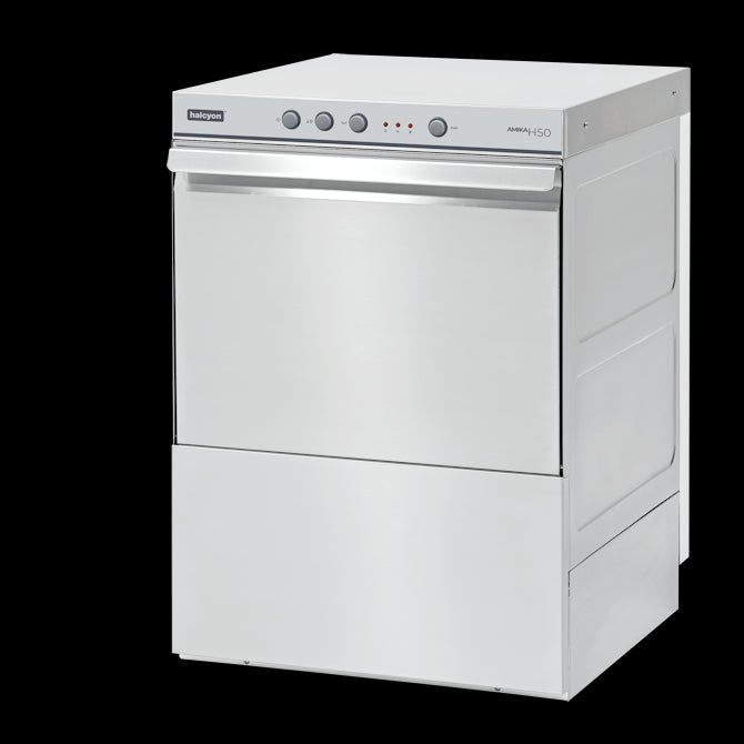 Maidaid Halcyon Amika AMH50 Undercounter Glasswasher with Rinse Aid - AMH50 Glasswashers Maidaid Halcyon