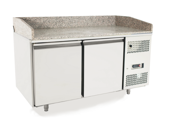 Atosa Double Door Pizza Counter Fridge - EPF3495 Pizza Prep Counters - 2 Door ATOSA