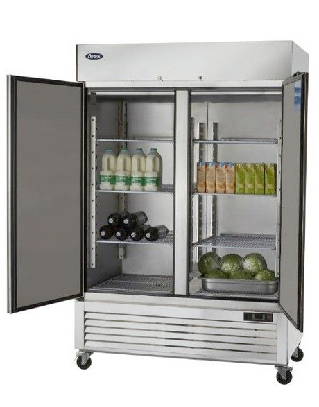 Atosa Ice-A-Cool Stainless Steel Double Door Upright Fridge - ICE8960 Refrigeration Uprights - Double Door Ice-A-Cool