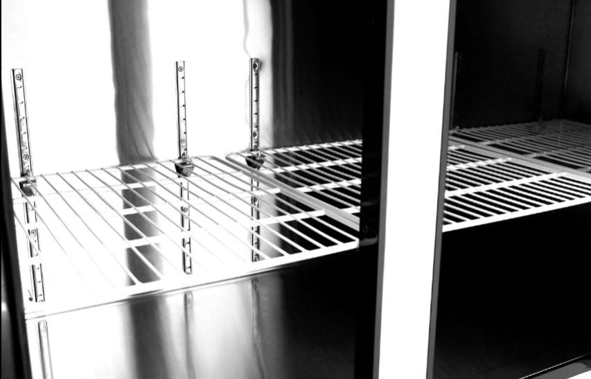 Atosa Stainless Steel Three Door Counter Refrigerator - YPF9042 Refrigerated Counters - Triple Door ATOSA