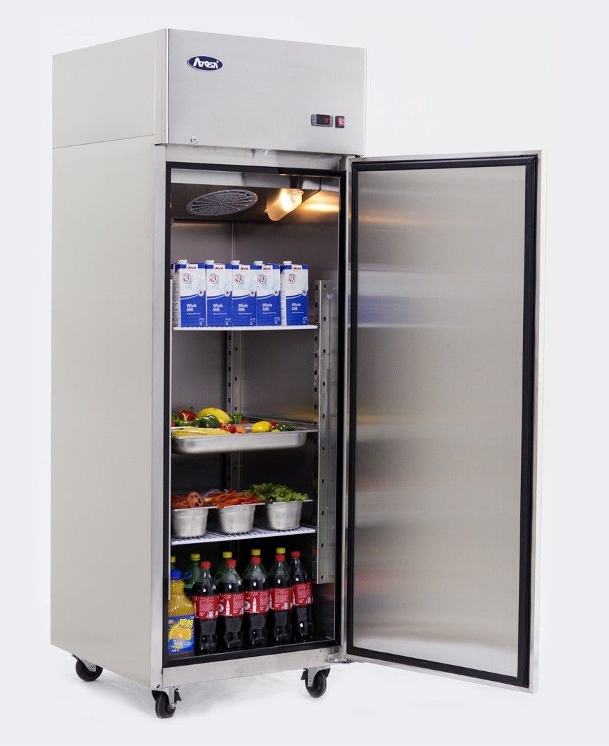 Atosa Stainless Steel Top Mounted Single door freezer - MBF8113HD Refrigeration Uprights - Single Door ATOSA