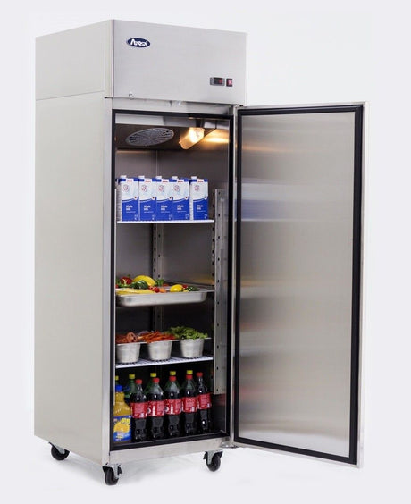 Atosa Stainless Steel Top Mounted Single door freezer - MBF8113HD Refrigeration Uprights - Single Door ATOSA