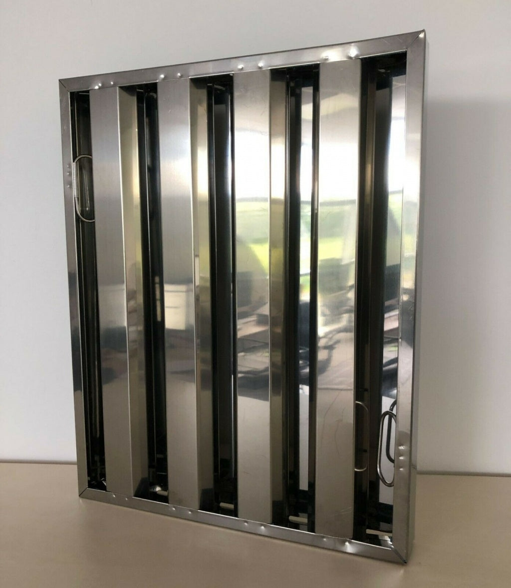 Empire Canopy Grease Baffle Stainless Steel Filter - A01931 Stainless Steel Canopy Baffle Filters Empire