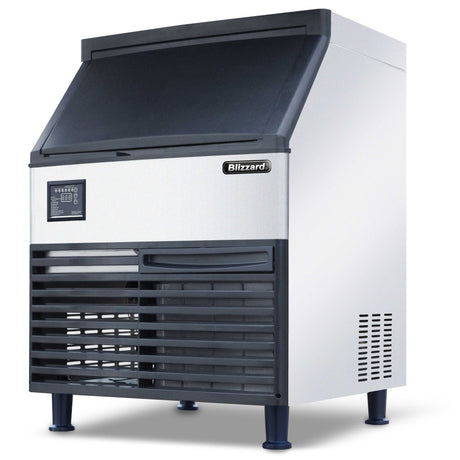 Blizzard Ice Cube Maker 95kg/24hr Output 36kg Storage - BIM90 Ice Machines Blizzard   