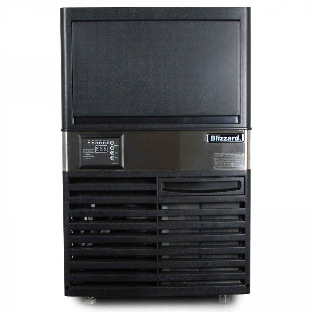 Blizzard Ice Cube Maker 36kg/24hr Output 15kg Storage - BIM40 Ice Machines Blizzard