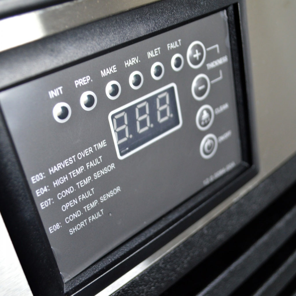 Blizzard Ice Cube Maker 36kg/24hr Output 15kg Storage - BIM40 Ice Machines Blizzard