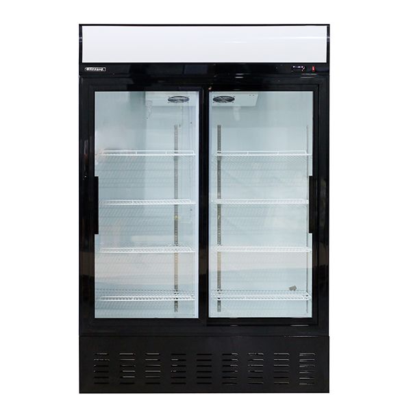 Blizzard Double Glass Sliding Door Merchandiser 908L - GD900SL Upright Double Glass Door Chillers Blizzard