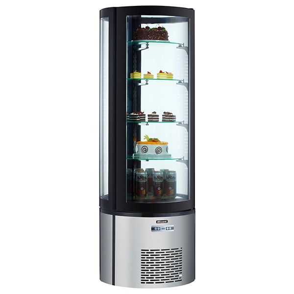 Blizzard Round Case Cake Display 360L - CD400R Refrigerated Floor Standing Display Blizzard