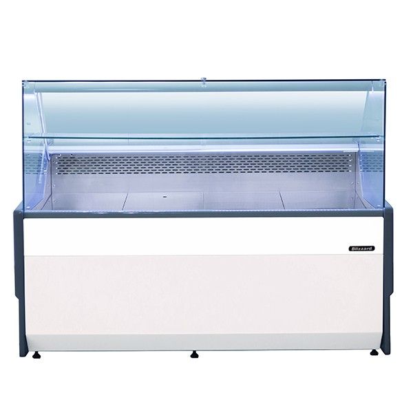 Blizzard Serve Over Counter 1 Door 1590mm Wide White Laminated - BFG150WH Standard Serve Over Counters Blizzard