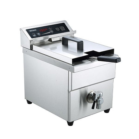 Blizzard Single Tank Induction Fryer 8L - BIF Induction Fryers Blizzard   