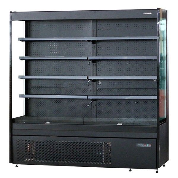 Blizzard Slim Tiered Display 1935mm Wide - BTD200BK Refrigerated Merchandisers Blizzard