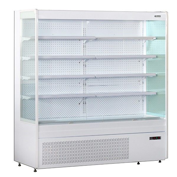 Blizzard Slim Tiered Display 1935mm Wide - BTD200WH Refrigerated Merchandisers Blizzard