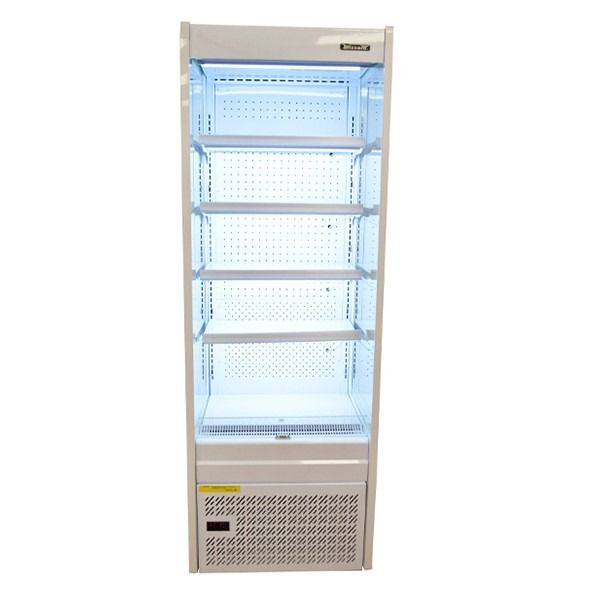 Blizzard Slim Tiered Multideck Display White Laminated 625mm Wide - BTD70WH Refrigerated Merchandisers Blizzard