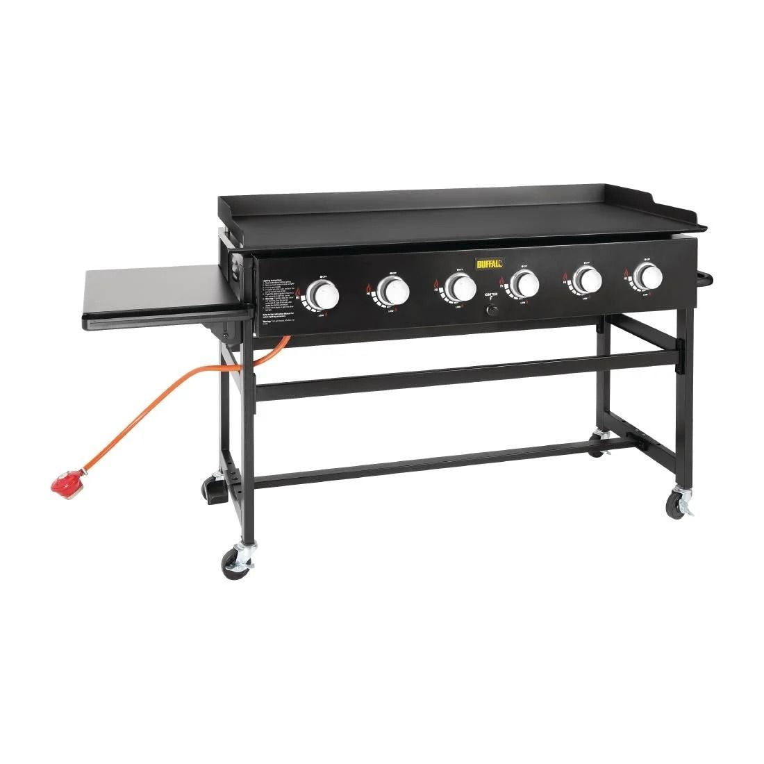 Buffalo 6 Burner BBQ Griddle - CY265 BBQ's & Outdoor Cooking Buffalo