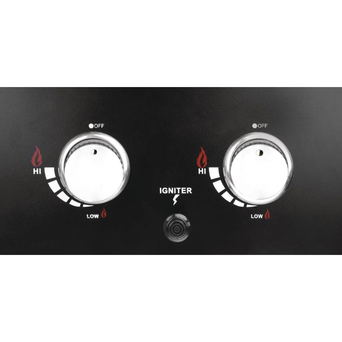 Buffalo 6 Burner BBQ Griddle - CY265 BBQ's & Outdoor Cooking Buffalo