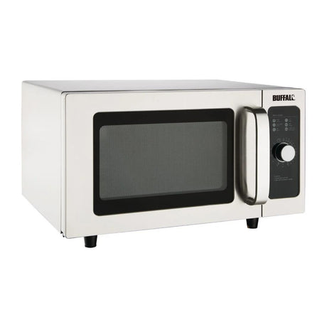 Buffalo Manual Commercial Microwave Oven 1000W - FB861 Microwaves Buffalo   