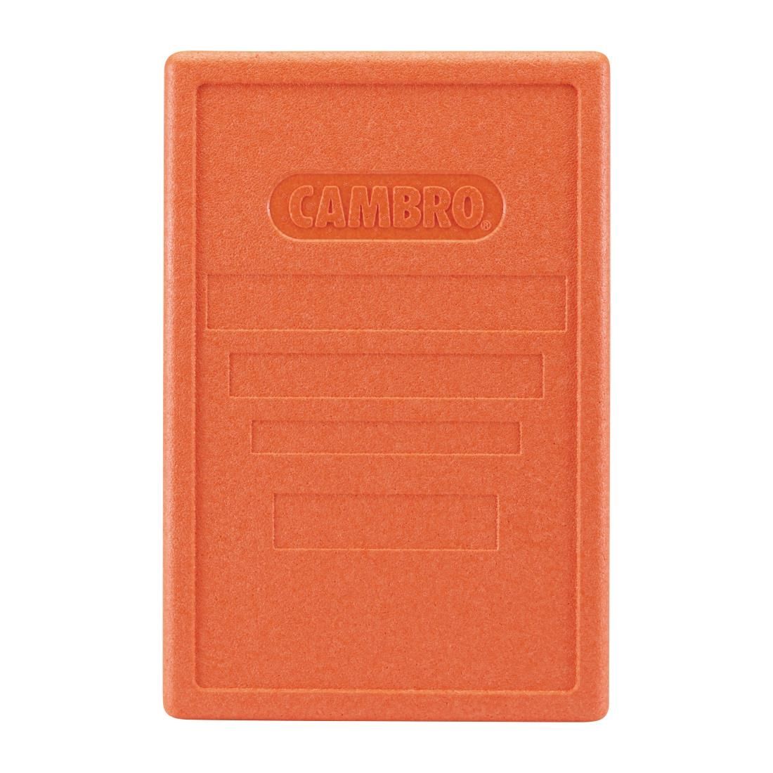 Cambro Lid for Insulated Food Pan Carrier Orange Food Delivery Insulated Bags & Boxes Cambro