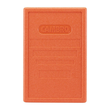 Cambro Lid for Insulated Food Pan Carrier Orange Food Delivery Insulated Bags & Boxes Cambro