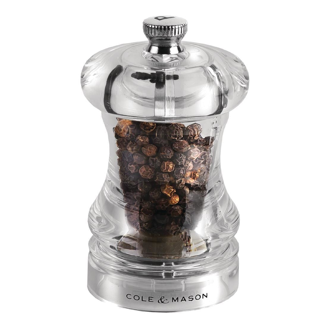 Capstan Acrylic Pepper Mill - CB029 Table Presentation Cole & Mason