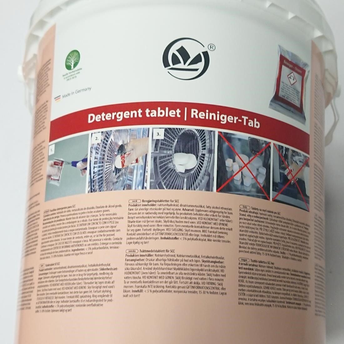 Combi Oven Detergent Tablets Red (100 Pack) - DL248 Rational Accessories Rational