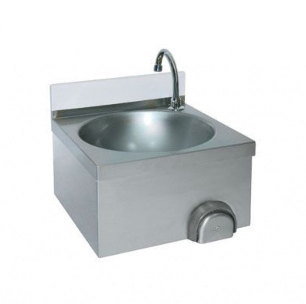 Combisteel Knee Operated Hand Wash Sink With Mixer Tap - 7013.0775 Hand Wash Sinks Combisteel