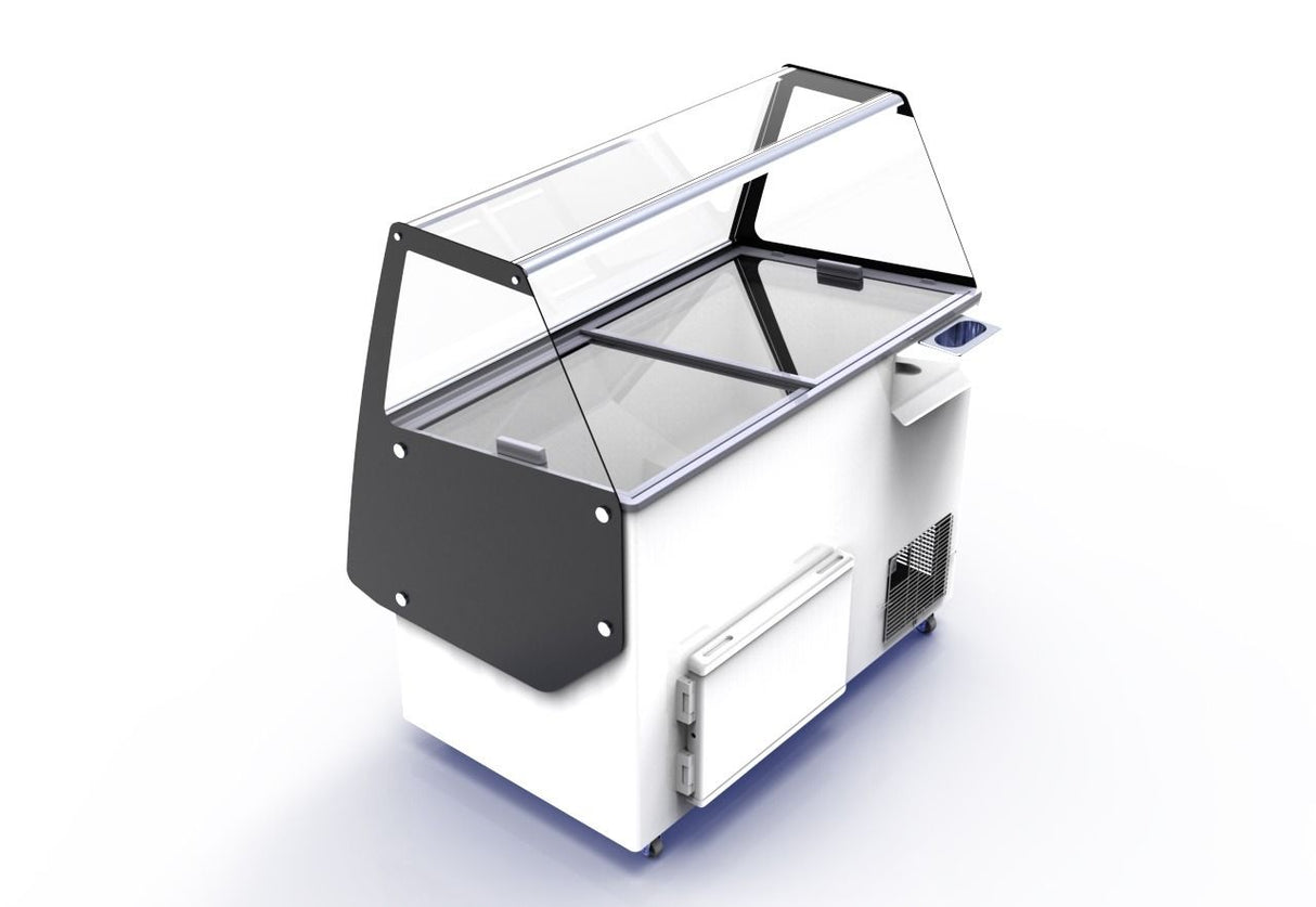 Combisteel Cuba Ice Cream Counter Display Freezer 13 x 5 Litre - 7472.0145 Ice Cream Display Freezers Combisteel