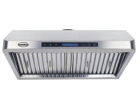 Combisteel Deep Extraction Hood 900mm Wide With Motor, Filters & LED Lights -  7227.0005 Kitchen Canopies & Cooker Hoods Combisteel