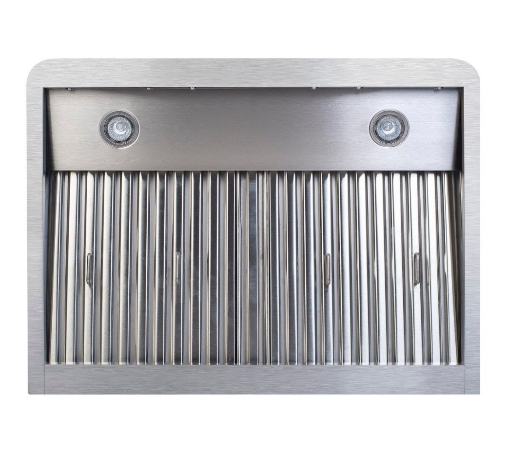 Combisteel Deep Extraction Hood 900mm Wide With Motor, Filters & LED Lights - 7227.0005 Kitchen Canopies & Cooker Hoods Combisteel