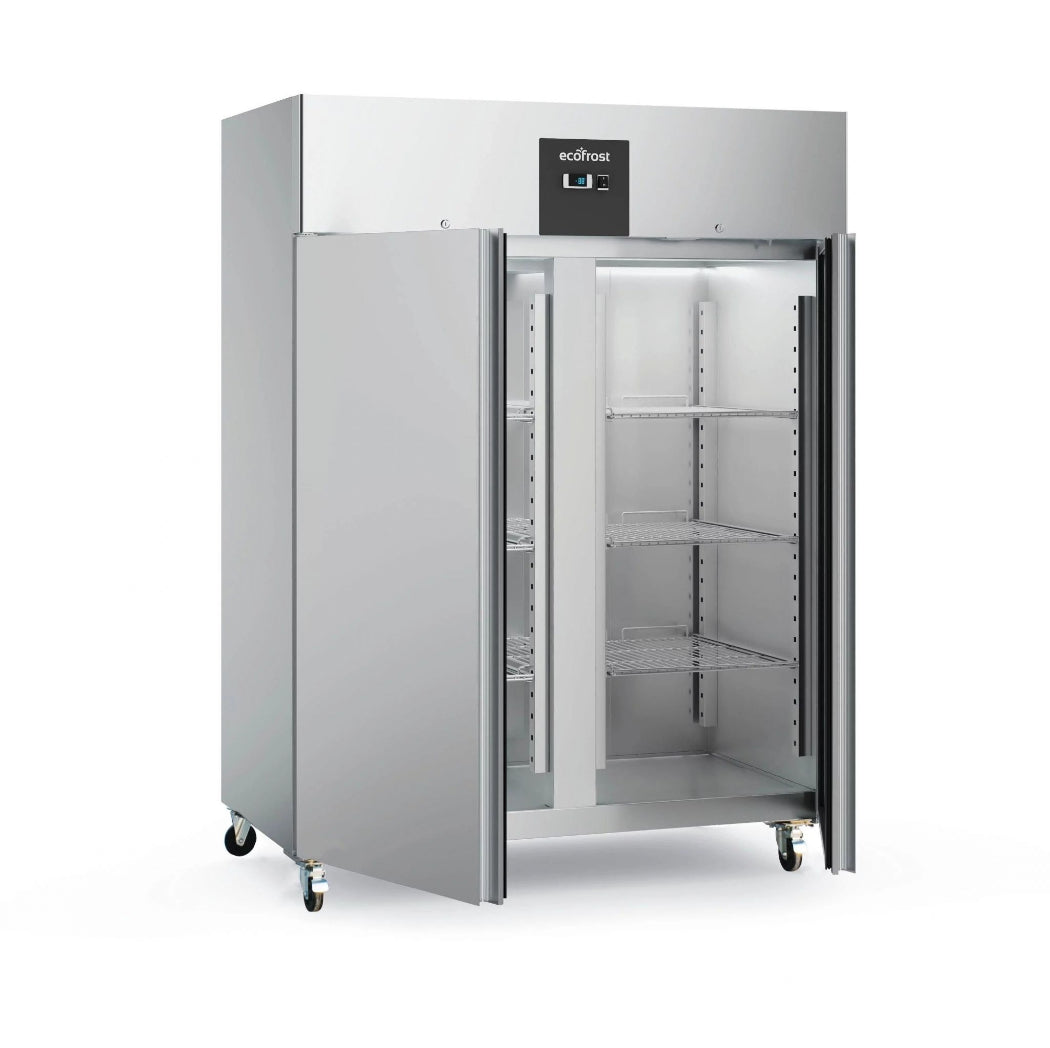 Combisteel Ecofrost Upright Double Door Stainless Steel Freezer 1300 Litre - 7950.5020 Refrigeration Uprights - Double Door Combisteel