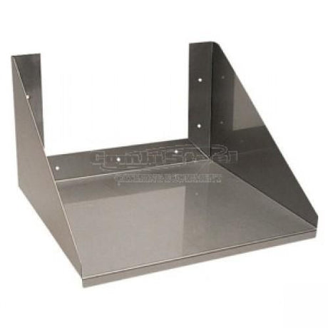 Combisteel Microwave Shelf 585mm Wide x 540mm Deep - 7452.1100 Stainless Steel Microwave Shelves Combisteel   