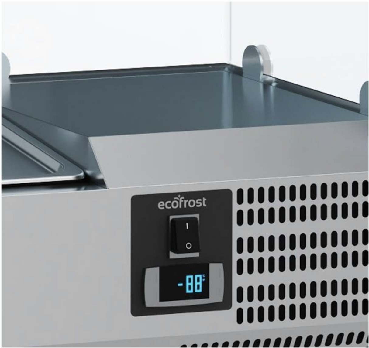 Combisteel Ecofrost Refrigerated Topping Unit with Glass Surround 1/4GN x 7 - 7950.5119 VRX Topping Units Combisteel