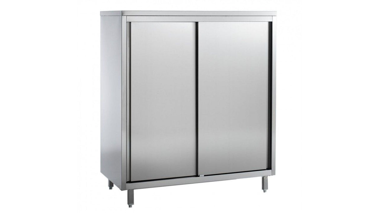 Combisteel Stainless Steel Storage Pantry Cupboard 1600mm - 7452.0066 Stainless Steel Floor Standing Cupboards Combisteel